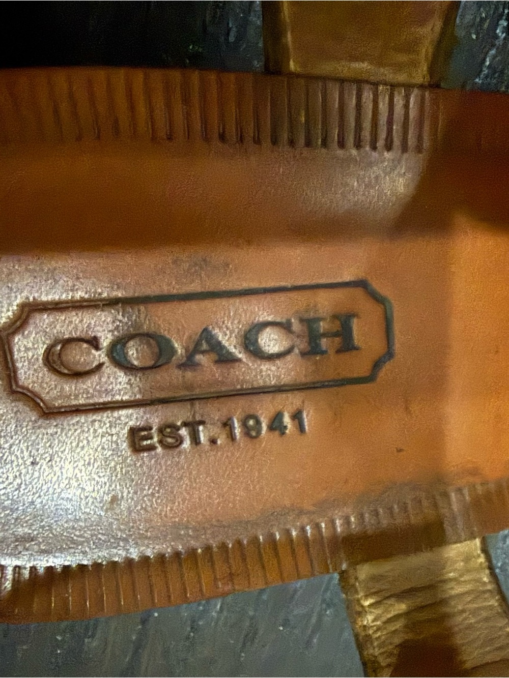 Coach T-Strap Sandals “India” wedge sandals - Picture 10 of 12